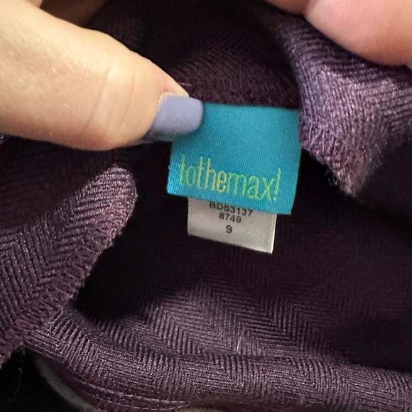 Purple flare A-line skirt! - Picture 3 of 4